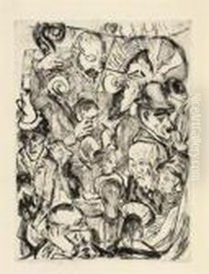 Cafe Music by Max Beckmann