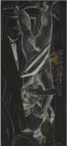 Begegnung In Der Nacht (meeting In The Night) by Max Beckmann
