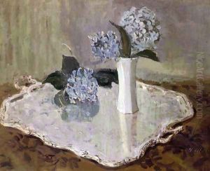 Still Life with Hydrangias