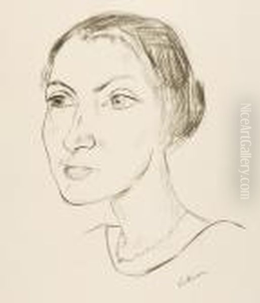 Frauenkopf Mithalskette (frau Parcus) - view 1