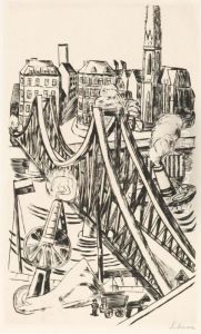 Grosse Brucke by Max Beckmann