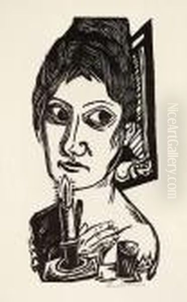 "frau Mit Kerze" - view 1