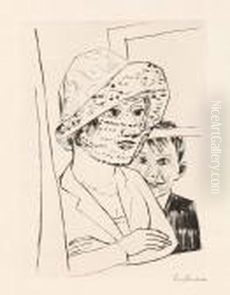 Dame Mit Knabe - view 1