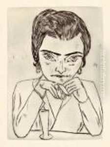 Curt Glaser, Julius Meier-graefe, Wilhelm Fraenger Und Wilhelm Hausenstein: Max Beckmann by Max Beckmann