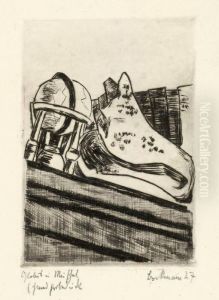 Globus Und Muschel by Max Beckmann