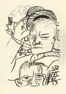 Stephan Lackner: Der Mensch Ist Kein Haustier by Max Beckmann
