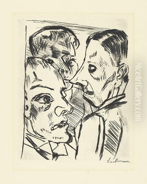 Herr Muller, Ich Und Die Bufettmamsell. - view 1