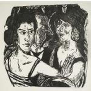 Group Portrait, Eden Bar by Max Beckmann