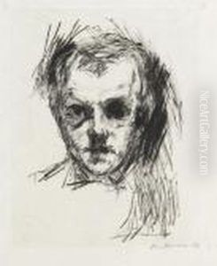 Kleines Selbstbildnis by Max Beckmann