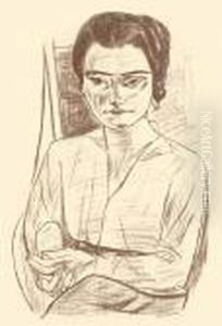 Junge Dame (bildnis Naila, Frau H.m.)