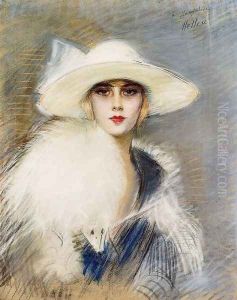 Portrait of a Woman 2 by Paul Cesar Helleu