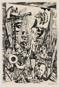 Der Grosse Mann by Max Beckmann