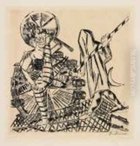 Seiltanzer by Max Beckmann