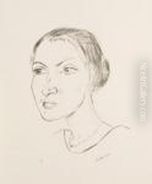 Frau Mit Halskette (frau Parcus) - view 1