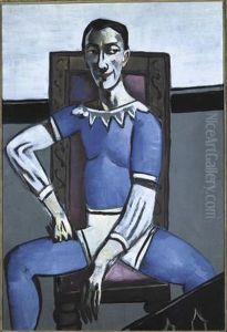 Bildnis Des Schauspielers N. M. Zeretelli by Max Beckmann