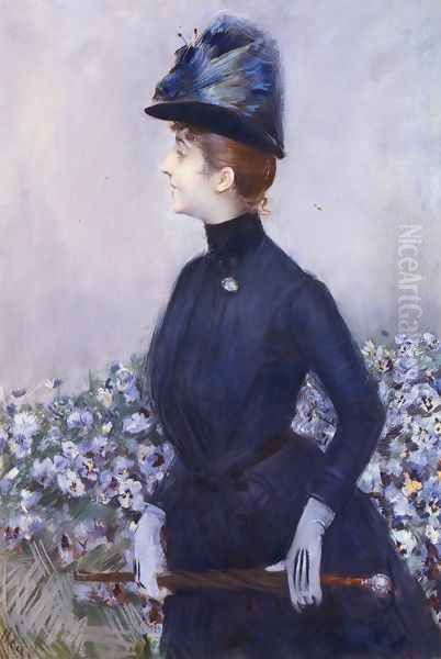 La Femme Aux Fleurs (Lady with Flowers) - view 1