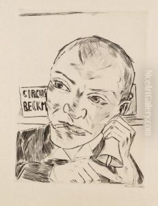 Jahrmarkt by Max Beckmann