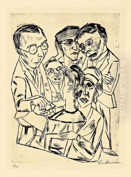 "der Zeichner In Gesellschaft" - view 1