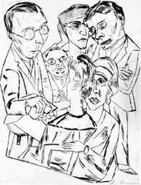 Der Zeichner In Gesellschaft - view 1