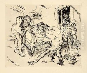 "die Nacht" by Max Beckmann