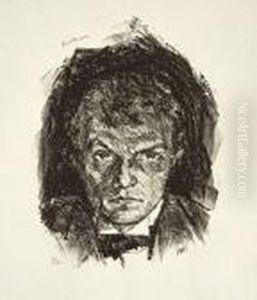 "selbstbildnis" by Max Beckmann