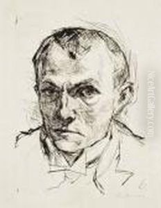 "selbstbildnis" by Max Beckmann