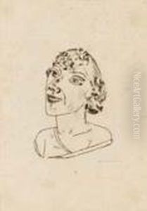 Sarika, (1922) by Max Beckmann