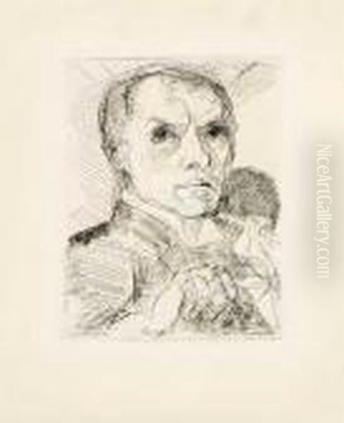 Selbstbildnis Mit Griffel. 1916 - view 1