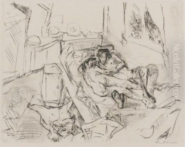 Lovers I (liebespaar I) (hofmaier 88) - view 1