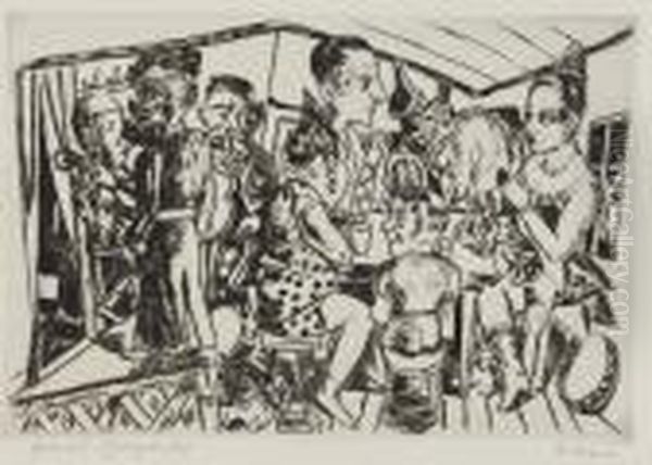 Hinter Den Kulissen. Blatt 3 Der Folge <jahrmarkt>. - view 1