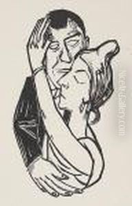 Tanzende by Max Beckmann