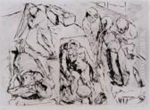 Death House by Max Beckmann