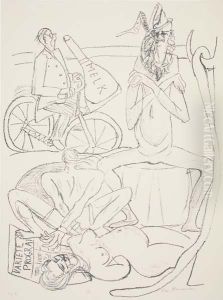 Circus by Max Beckmann