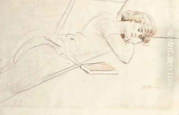 Une femme etendue - view 1