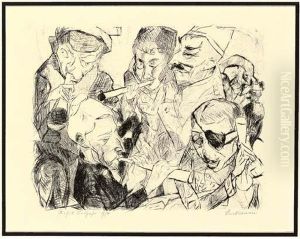 Happy New Year 1917 by Max Beckmann