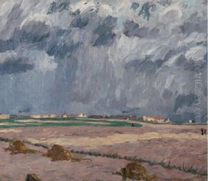 Blick Auf Lankwitz Und Marienfelde by Max Beckmann