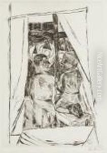 Knaben Am Fenster. by Max Beckmann