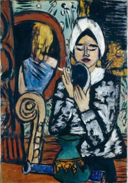 Dame Mit Spiegel (lady With A Mirror) - view 1