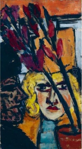 Zwei Frauen Mit Blume (two Women With Flower) - view 1