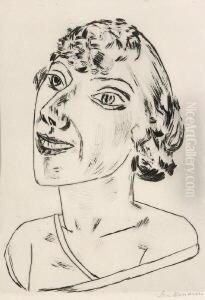 Sarika. by Max Beckmann