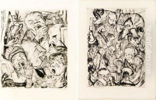 Gesichter (h.81; 84; 88-90; 105; 108; And 126-137) - view 1