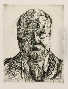 Geheimrat Robert (hoffmaier 66) by Max Beckmann