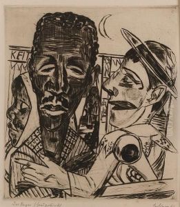 Der Neger (hofmaier 196 Iia) by Max Beckmann