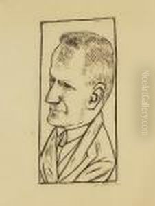 Bildnis Reinhard Piper. by Max Beckmann