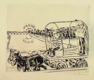 Der Morgen<</b> by Max Beckmann