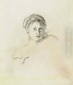 Bildnis Minna Beckmann-tube<</b> by Max Beckmann