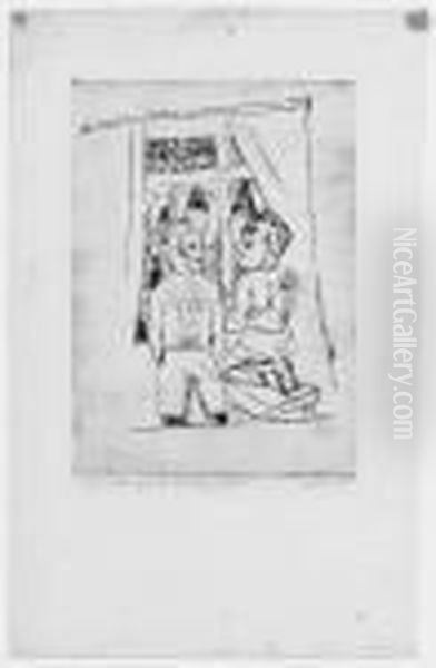 Children At A Window (hofmaier 237) - view 1