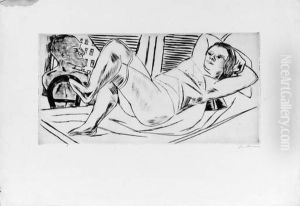 Siesta (h. 280) by Max Beckmann