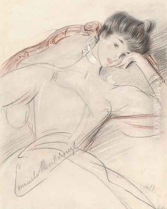 The Duchess of Marlborough by Paul Cesar Helleu