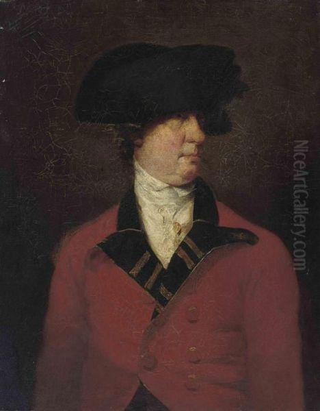 Portrait Of A Gentleman, 
Traditionally Identified As Williamaddington (1728-1811), Half-length, 
In The Uniform Of Thewestminster Volunteers - view 1